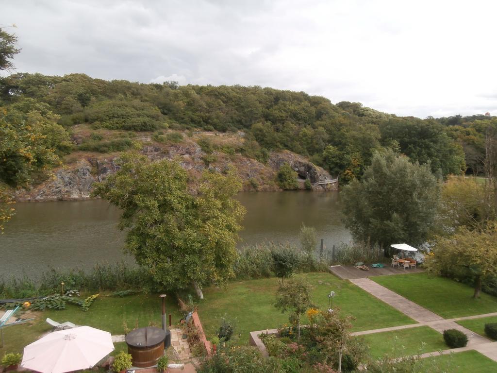 Ferienwohnung Saaleblick Halle  外观 照片